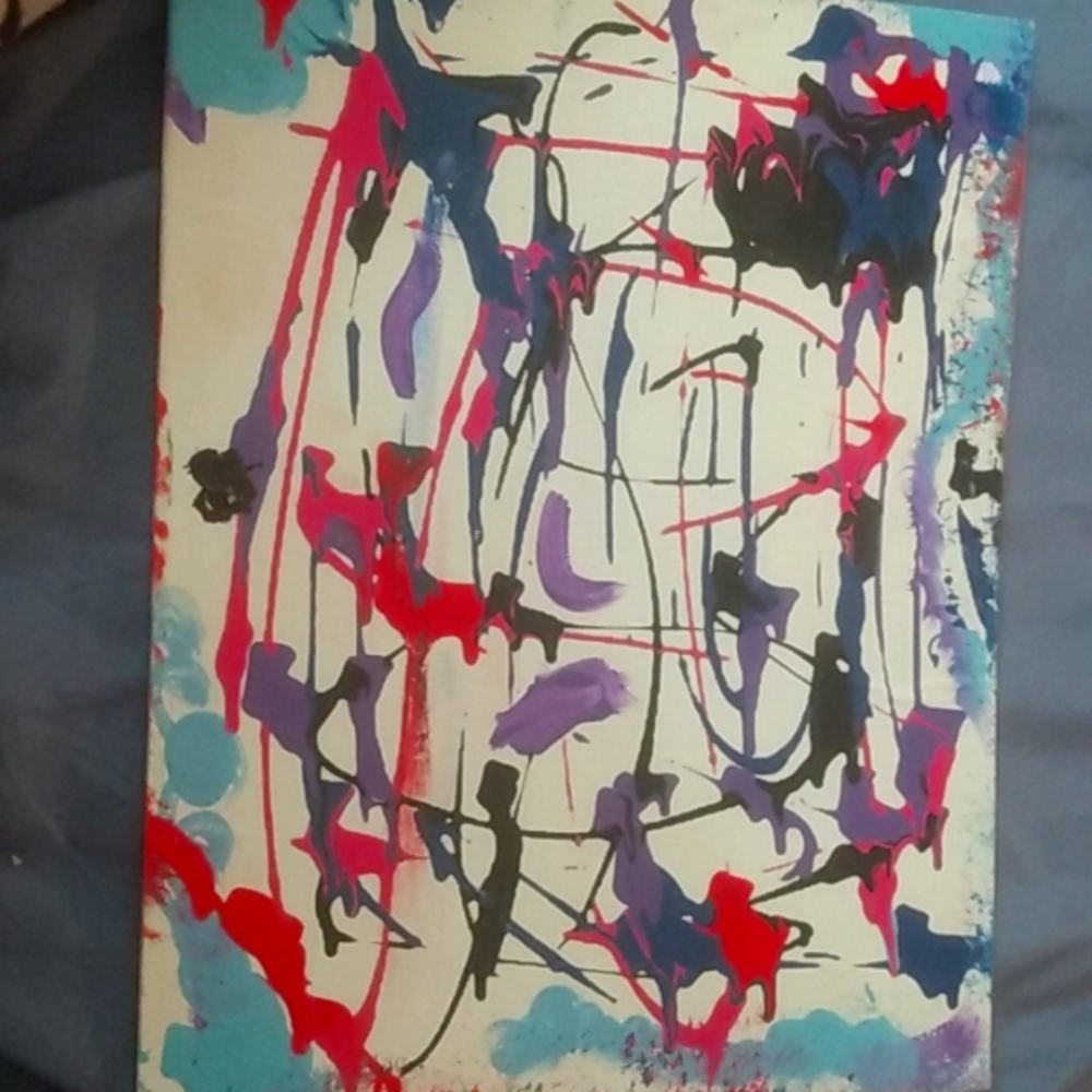 Homemade Canvas Painting